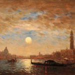 Coucher de soleil à Venise