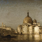 Venise, San Simeone Piccolo vu à travers le Grand Canal